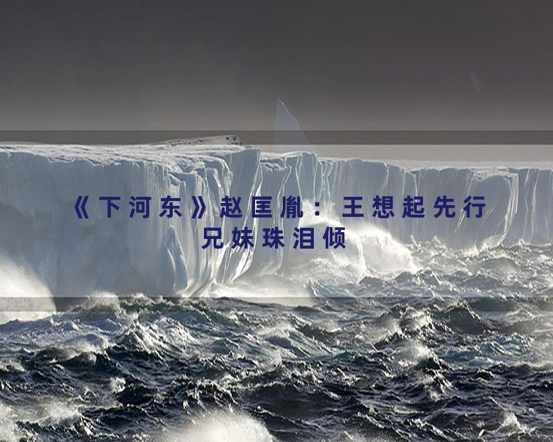 《下河东》赵匡胤：王想起先行兄妹珠泪倾
