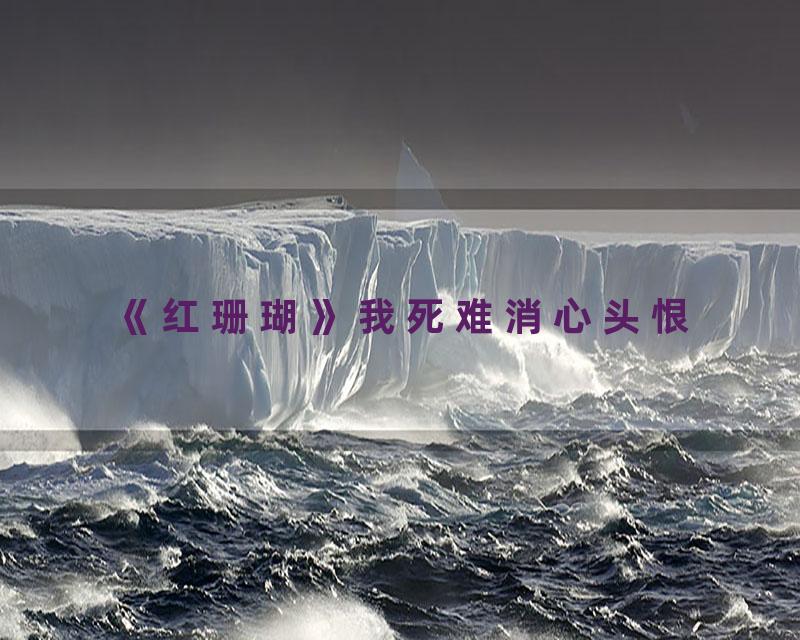 《红珊瑚》我死难消心头恨