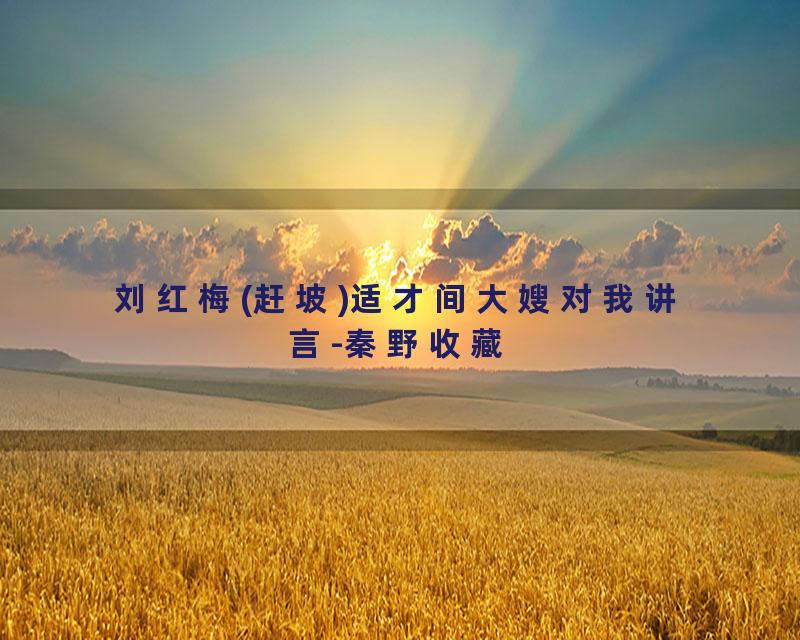 刘红梅(赶坡)适才间大嫂对我讲言-秦野收藏