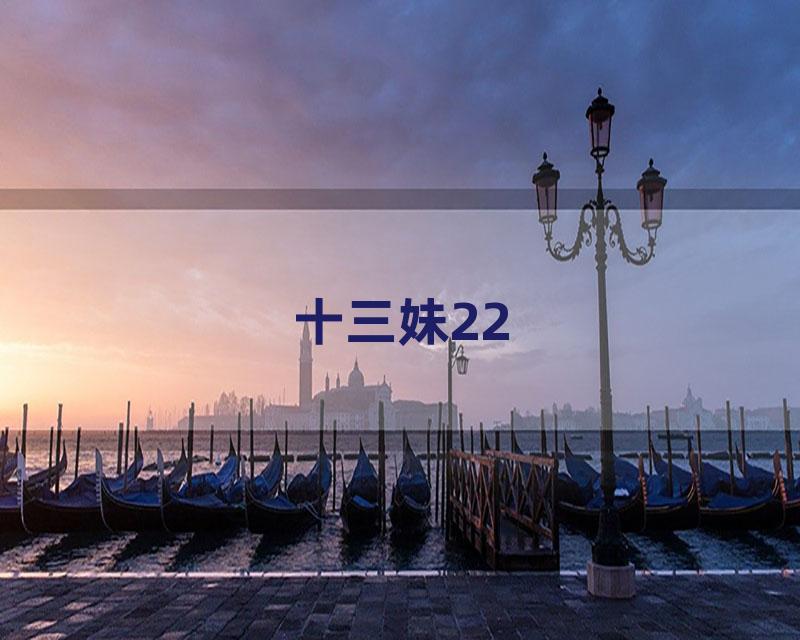 十三妹22