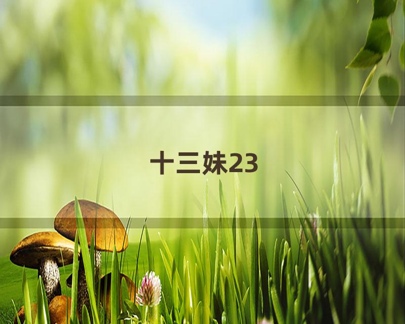 十三妹23