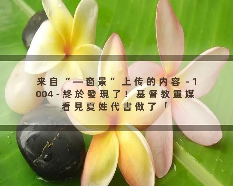 1004 - 終於發現了！基督教靈媒看見夏姓代書做了「一件事」！5億高中生做鬼也要永世索命！法官楊金獅的真實現世報應