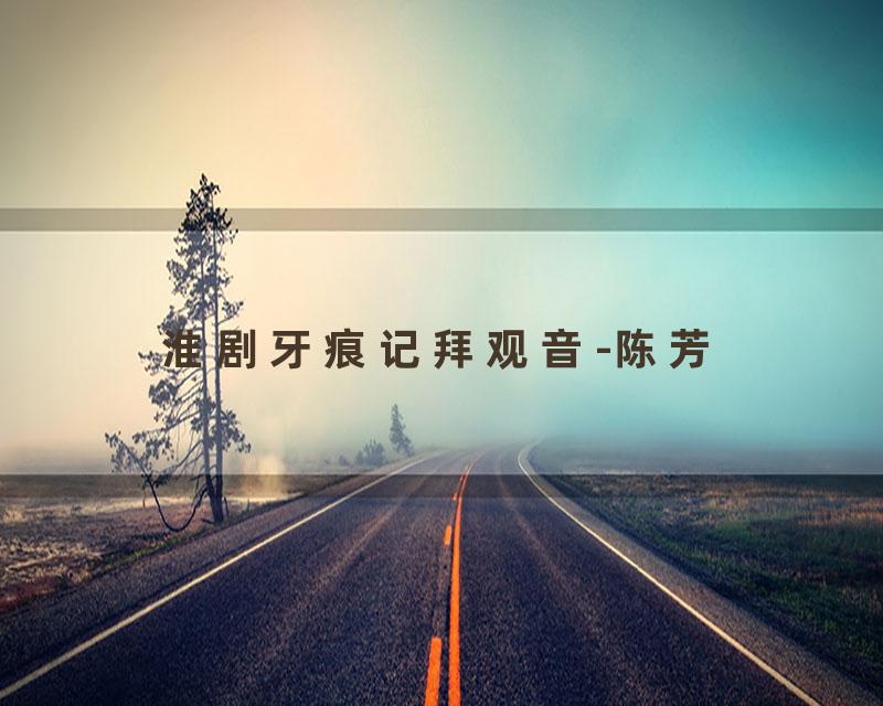 淮剧牙痕记拜观音-陈芳