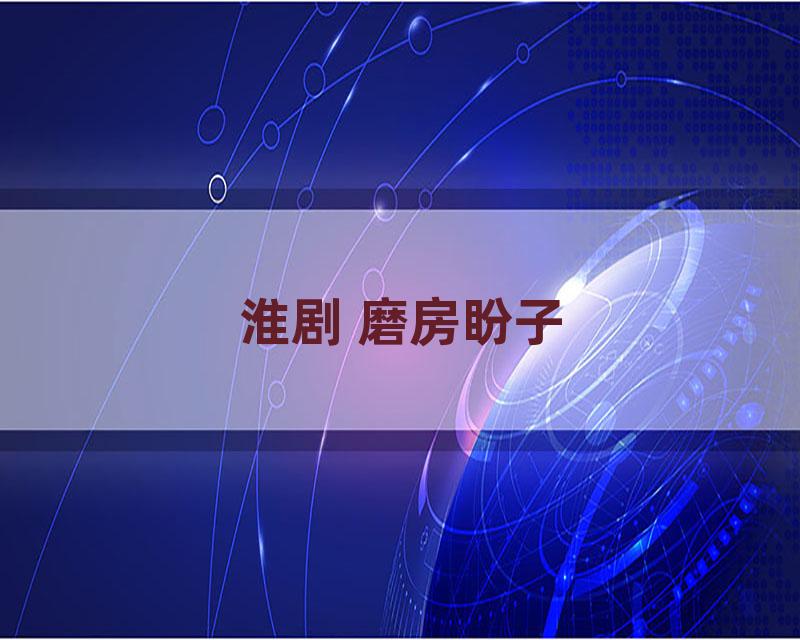淮剧 磨房盼子