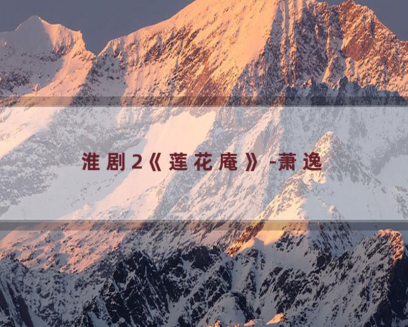 淮剧2《莲花庵》-萧逸