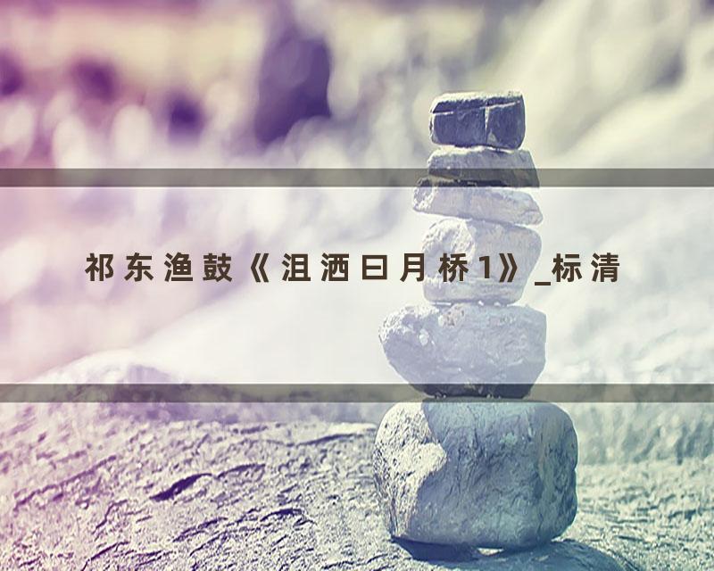 祁东渔鼓《沮洒曰月桥1》_标清
