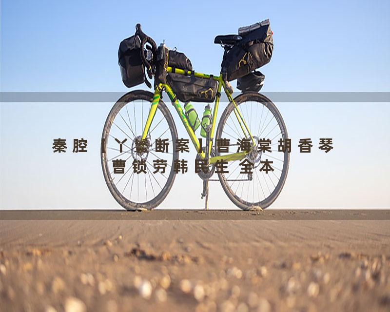 秦腔【丫鬟断案】曹海棠胡香琴曹锁劳韩民生 全本