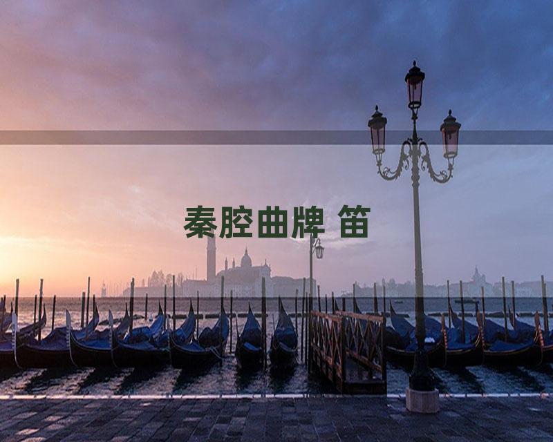 秦腔曲牌 笛