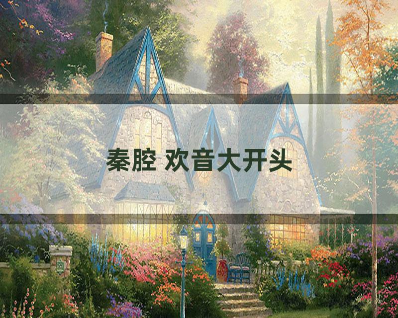 秦腔 欢音大开头
