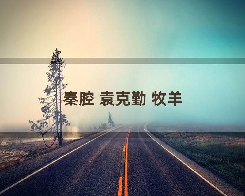 秦腔 袁克勤 牧羊