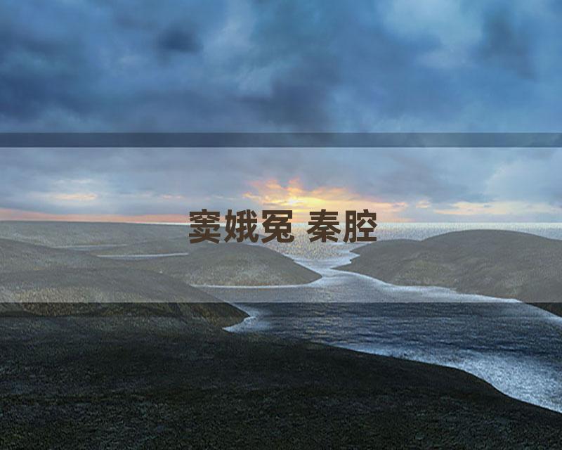 窦娥冤 秦腔