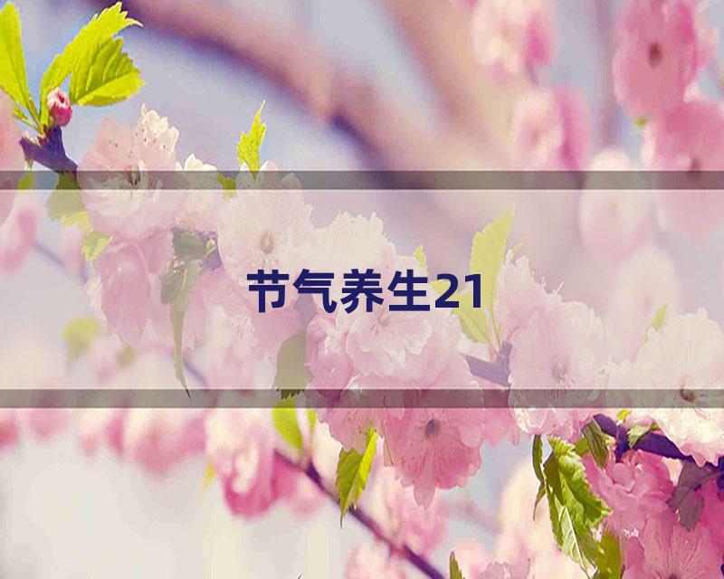 节气养生21