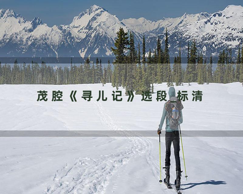 茂腔《寻儿记》选段_标清