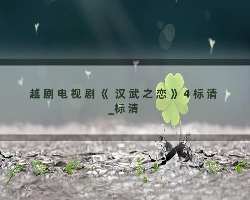 越剧电视剧《 汉武之恋》4 标清_标清
