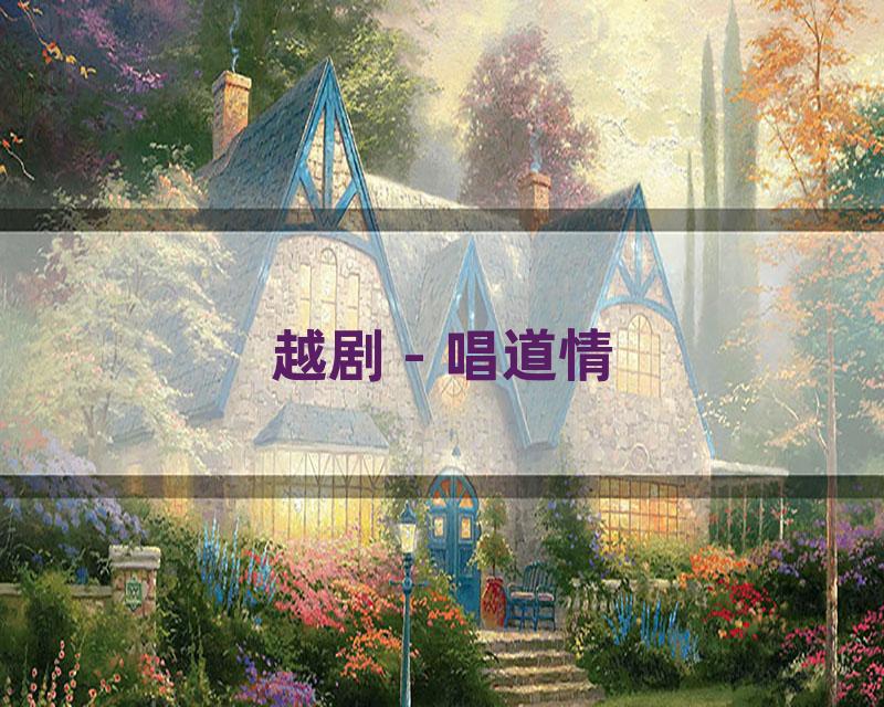 越剧 - 唱道情