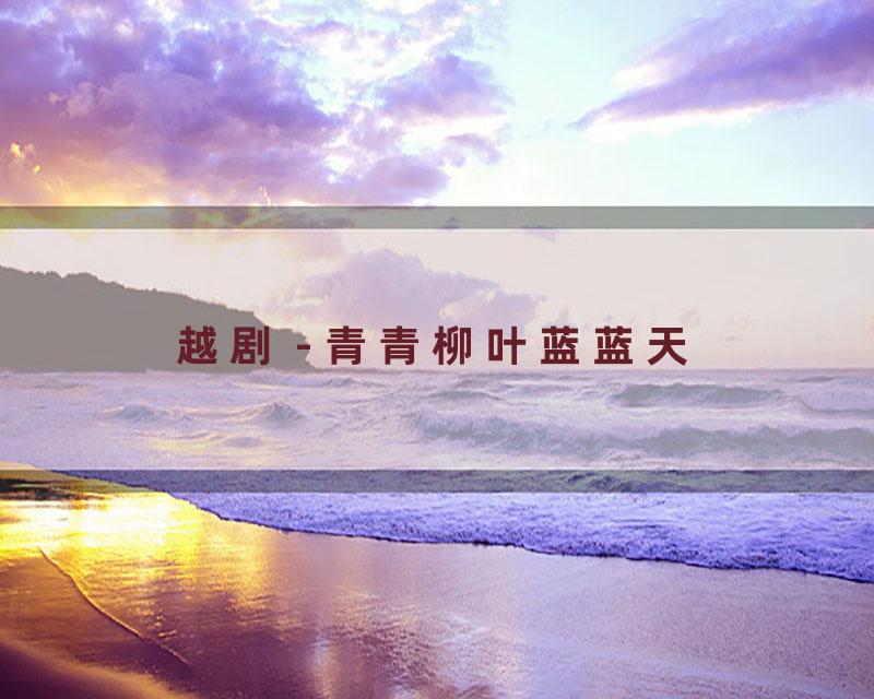 越剧 - 青青柳叶蓝蓝天