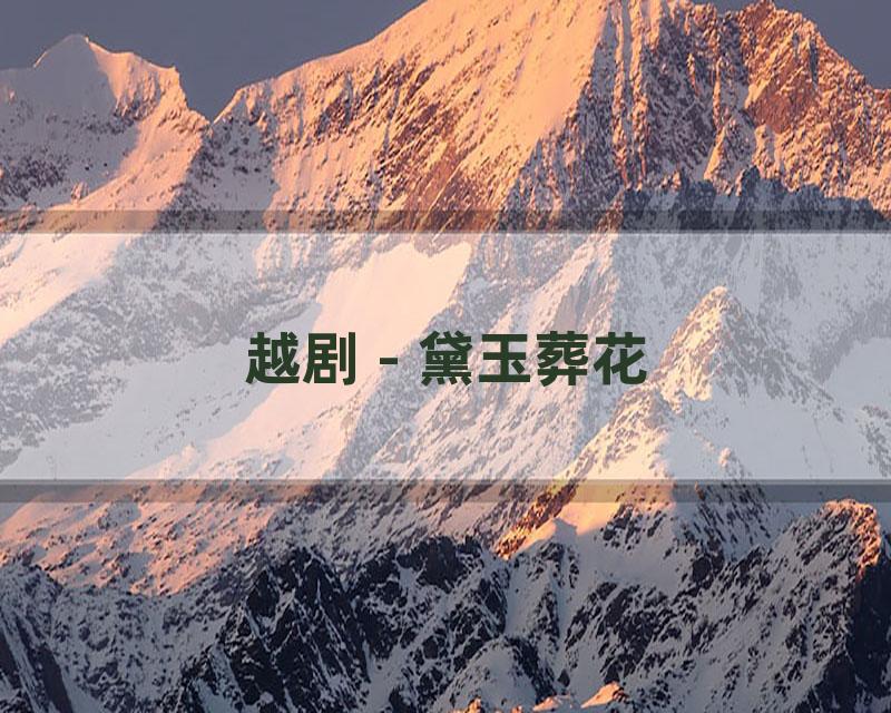 越剧 - 黛玉葬花
