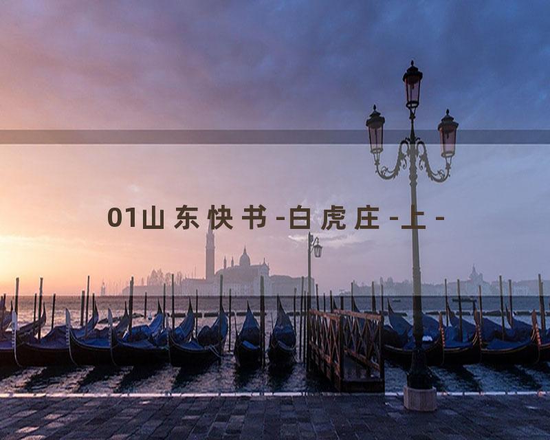 01山东快书-白虎庄-上-