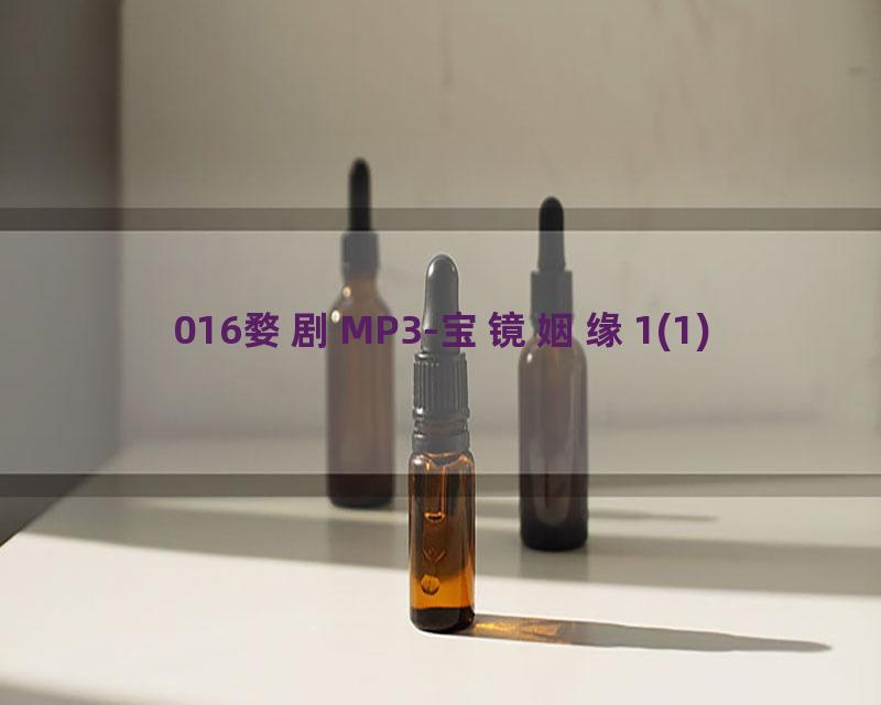 016婺剧MP3-宝镜姻缘1(1)