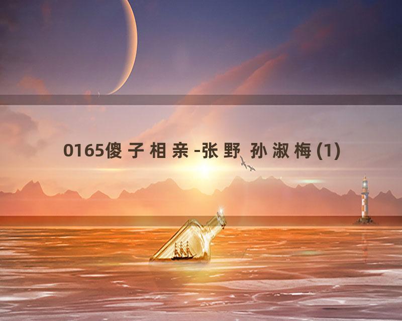 0165傻子相亲-张野 孙淑梅(1)