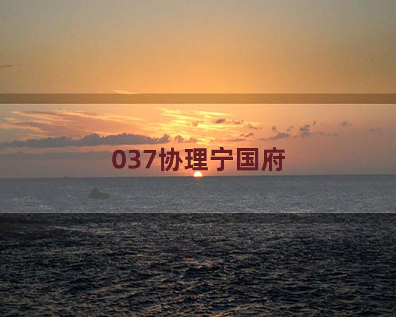 037协理宁国府