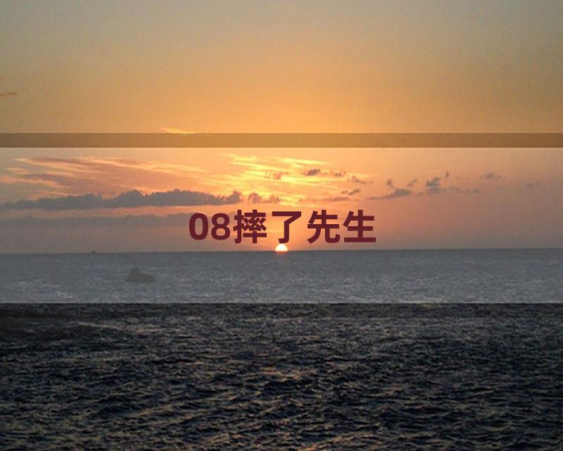08摔了先生