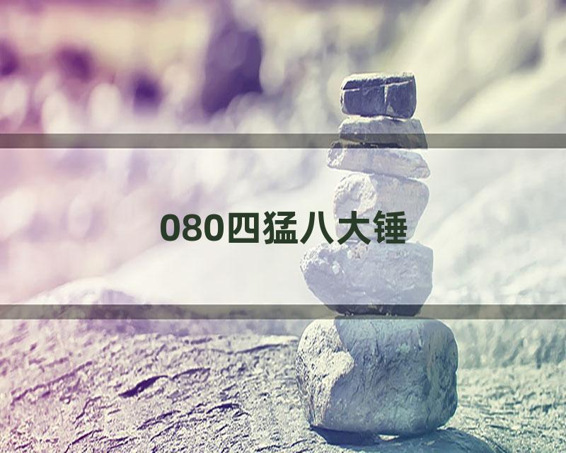 080四猛八大锤