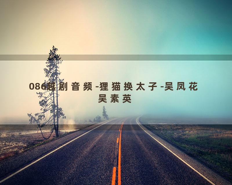 086越剧音频-狸猫换太子-吴凤花 吴素英