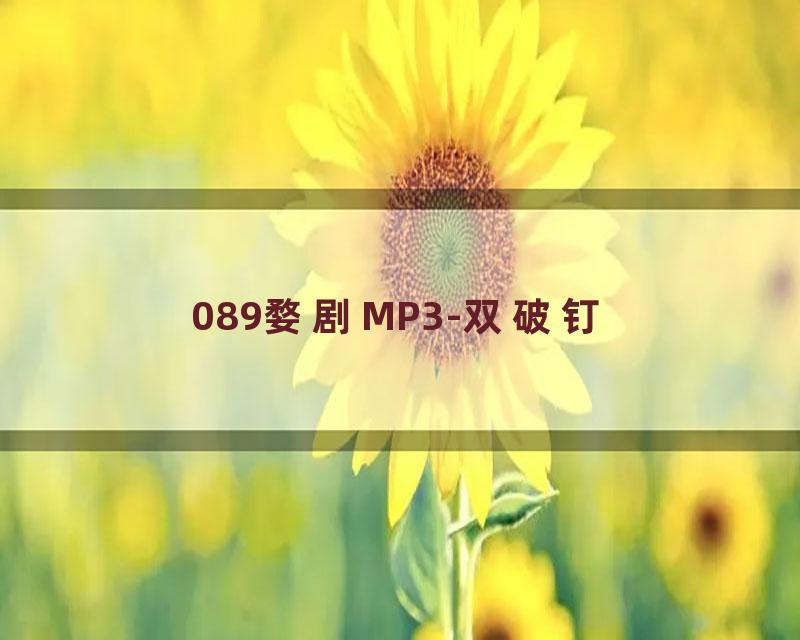 089婺剧MP3-双破钉