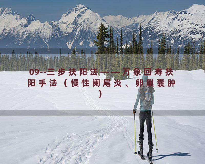 09--三步扶阳法——万象回寿扶阳手法（慢性阑尾炎、卵巢囊肿）