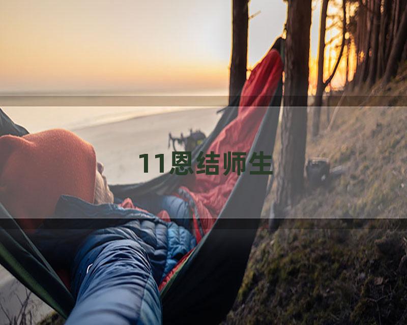 11恩结师生