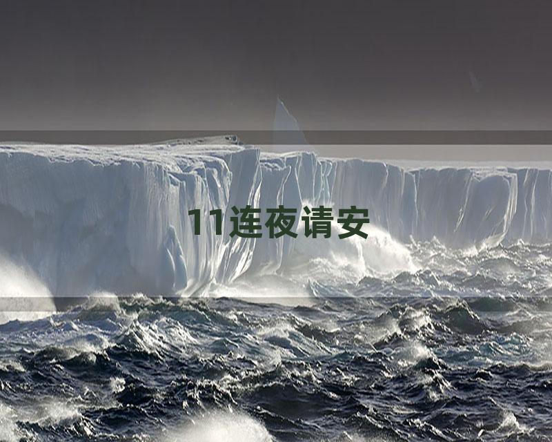 11连夜请安