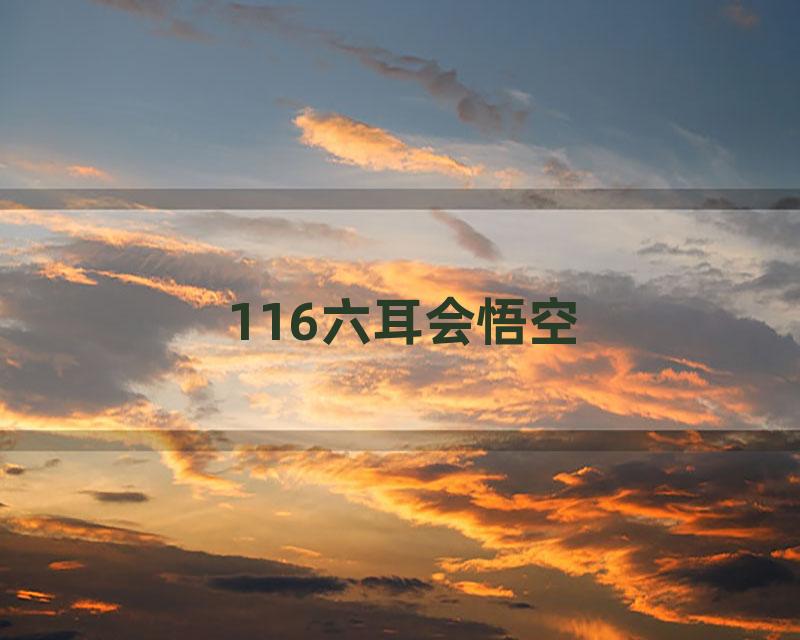116六耳会悟空