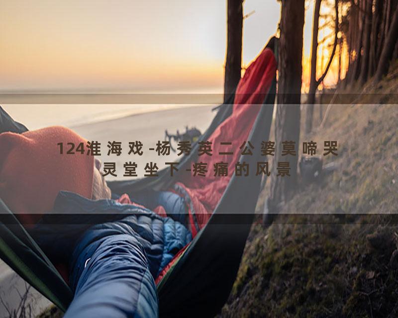 124淮海戏-杨秀英二公婆莫啼哭灵堂坐下-疼痛的风景