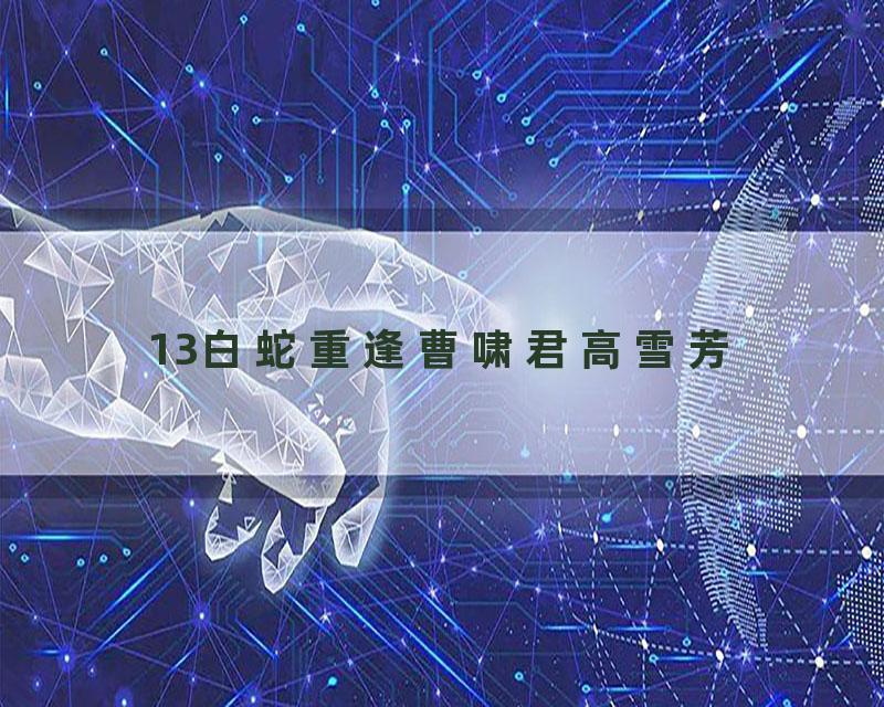 13白蛇重逢曹啸君高雪芳