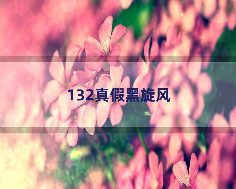 132真假黑旋风