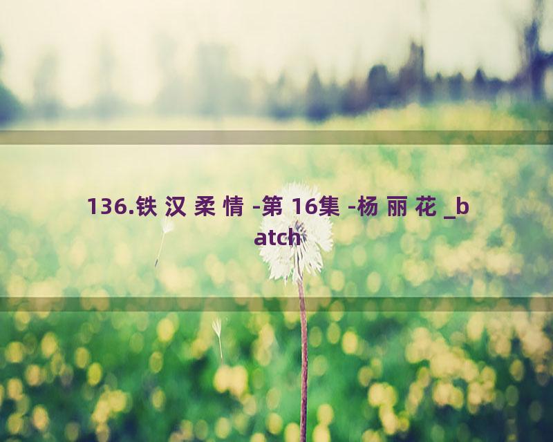 136.铁汉柔情-第16集-杨丽花_batch