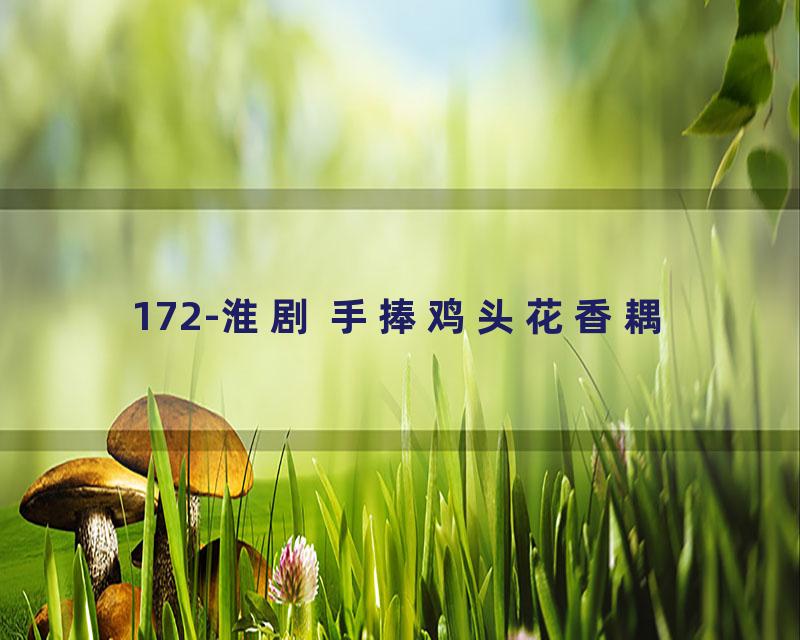 172-淮剧 手捧鸡头花香耦