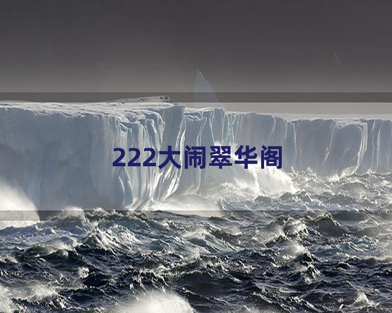 222大闹翠华阁