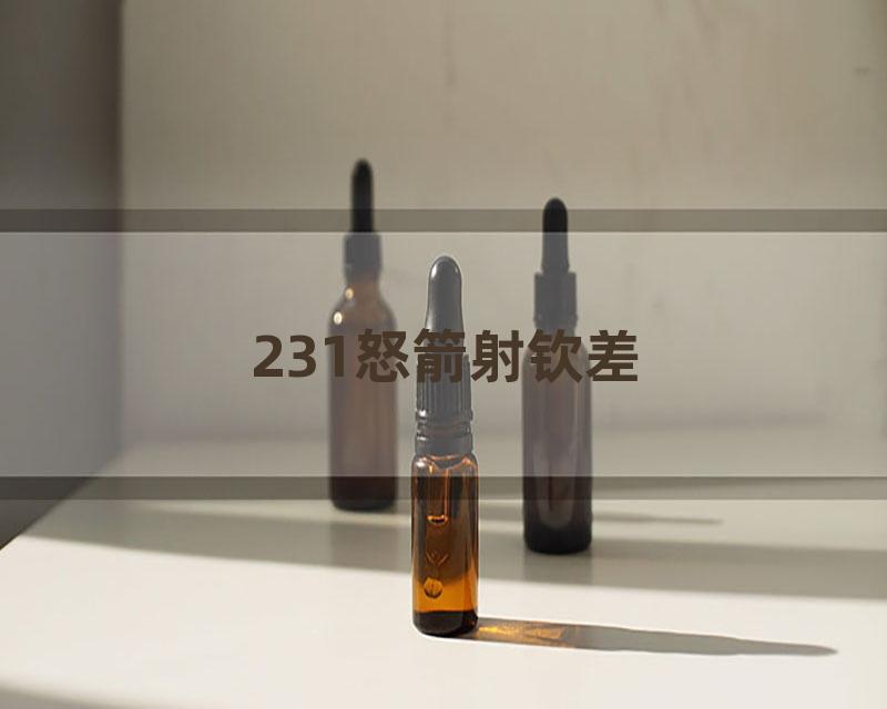 231怒箭射钦差