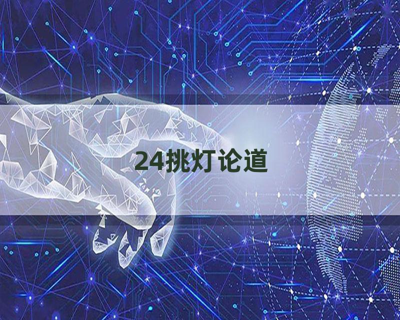 24挑灯论道
