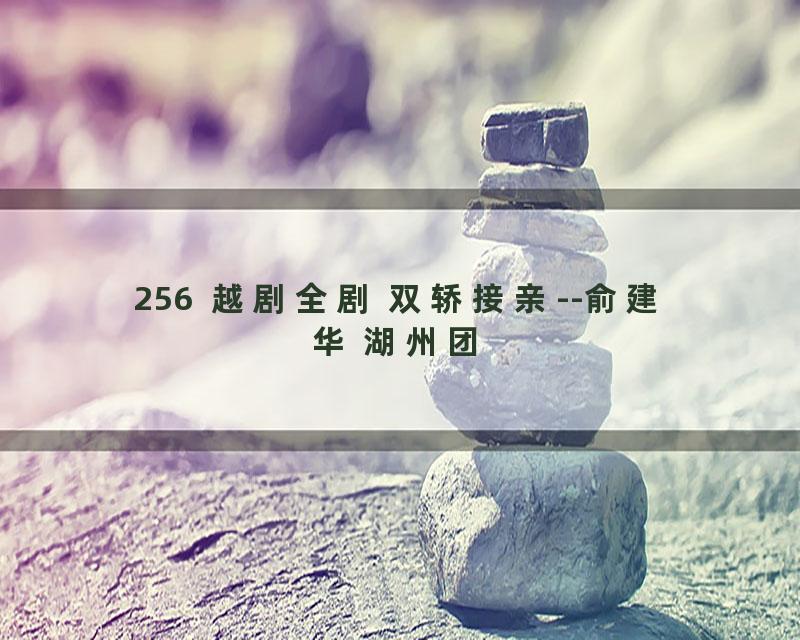 256  越剧全剧 双轿接亲--俞建华 湖州团