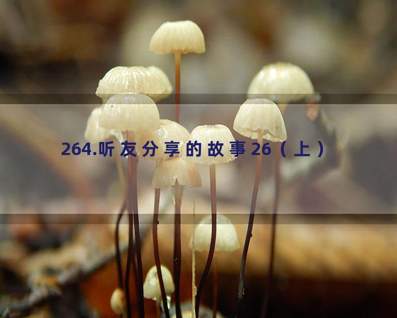 264.听友分享的故事26（上）