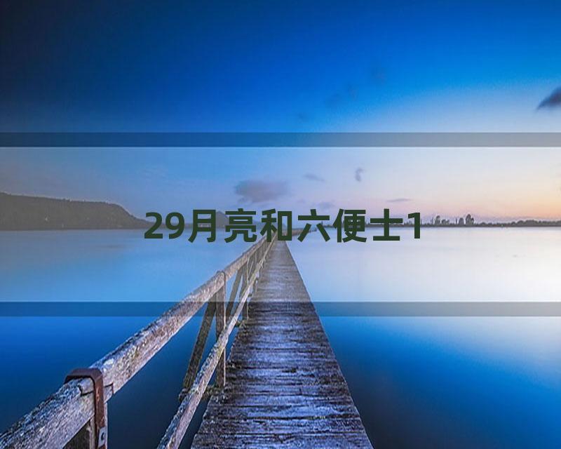 29月亮和六便士1