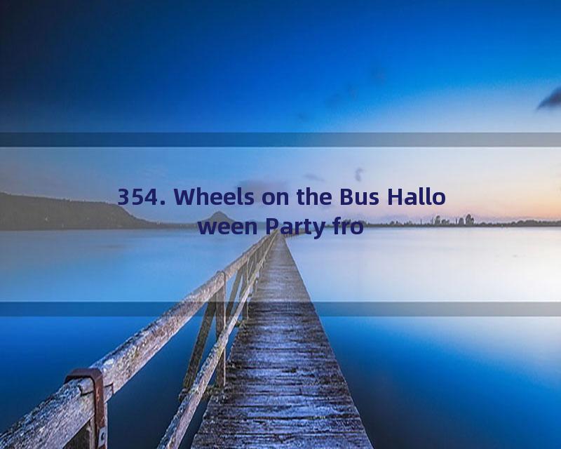 354. Wheels on the Bus Halloween Party from Steve and Maggie Finger Family for Kids