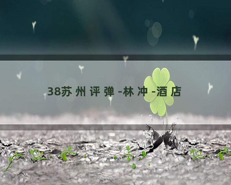 38苏州评弹-林冲-酒店