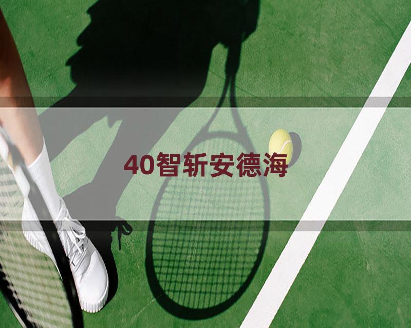 40智斩安德海