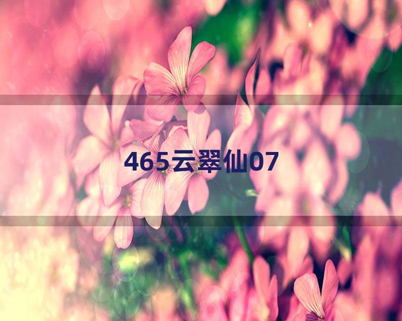 465云翠仙07