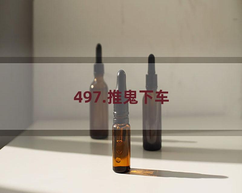 497.推鬼下车