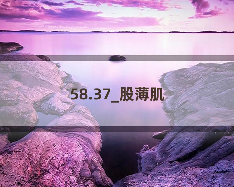 58.37_股薄肌